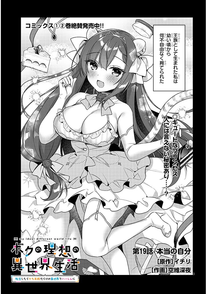 ボクの理想の異世界生活〜転生したらケモ耳娘だらけの世界でハーレムに ボクの理想の異世界生活 転生したらケモ耳娘だらけの世界でハーレムに 第19.1話 - Page 3