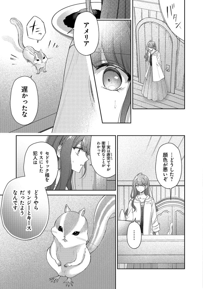 リスになってしまった婚約者が、毛嫌いしていたはずの私に助けを求めてきました。 第11.1話 - Page 7