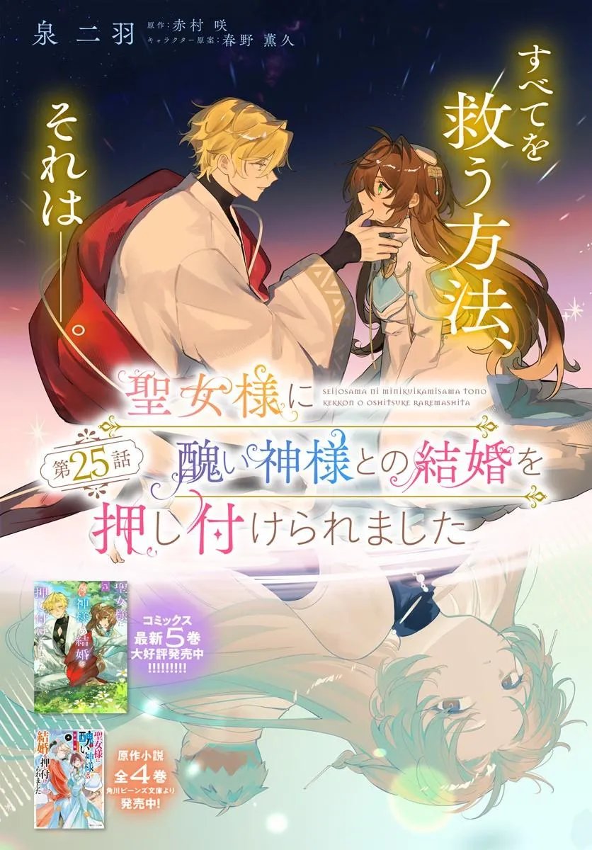 聖女様に醜い神様との結婚を押し付けられました 第25.1話 - Page 2