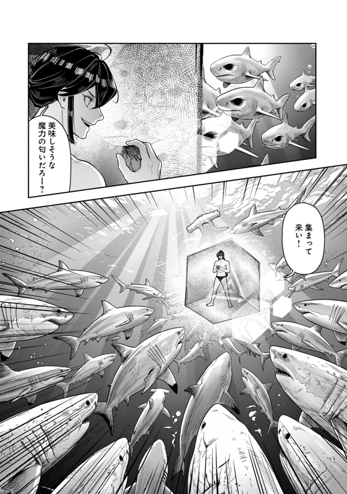 国に最強のバリアを張ったら平和になりすぎて追放されました。 俺の魔法がヤバすぎて、美女と魔族に囲まれてるんだが 第23.2話 - Page 2