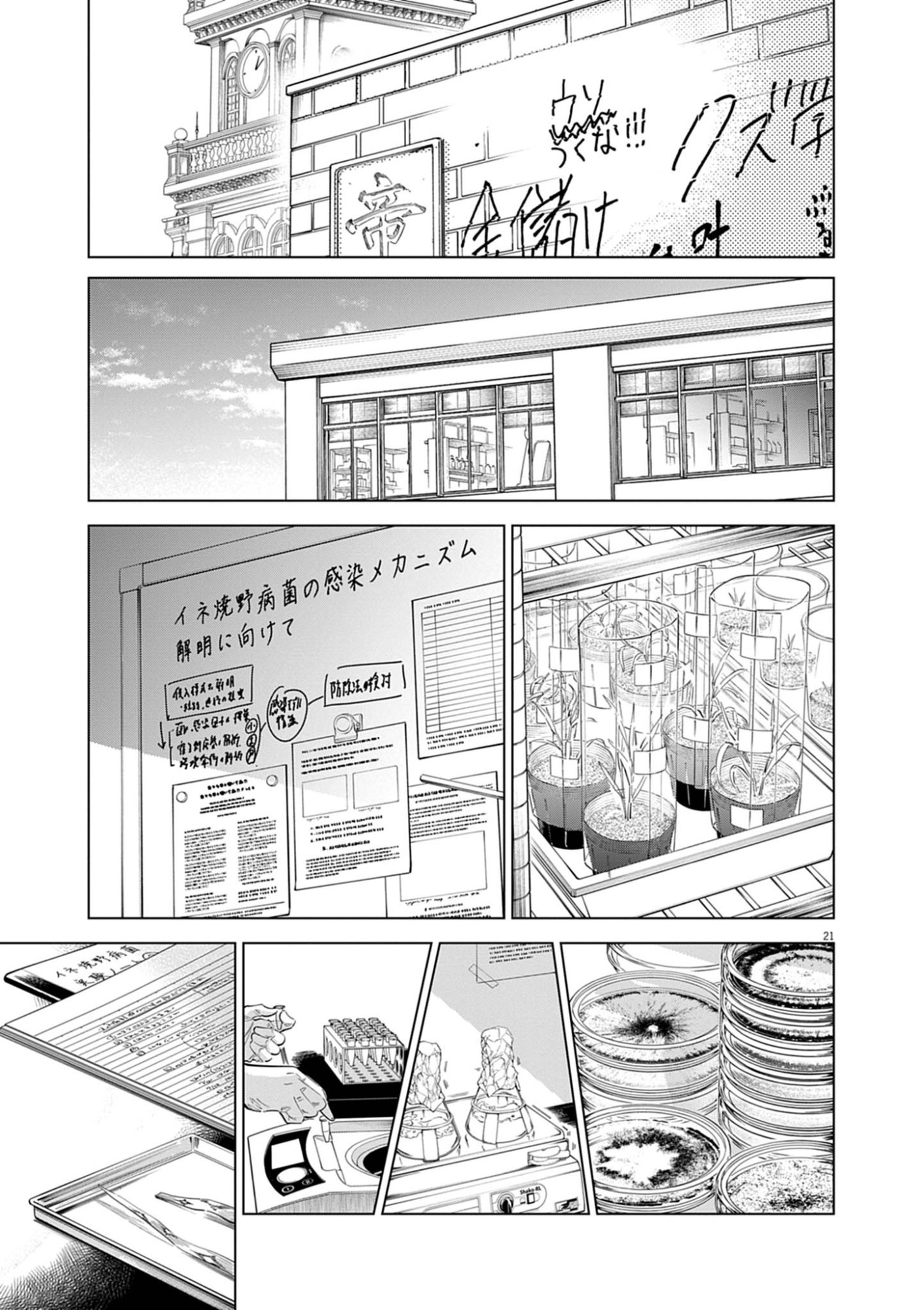 植物病理学は明日の君を願う 第41話 - Page 21