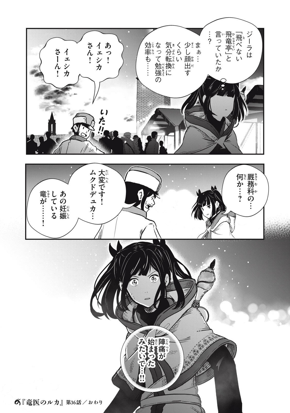 竜医のルカ 第36.2話 - Page 16