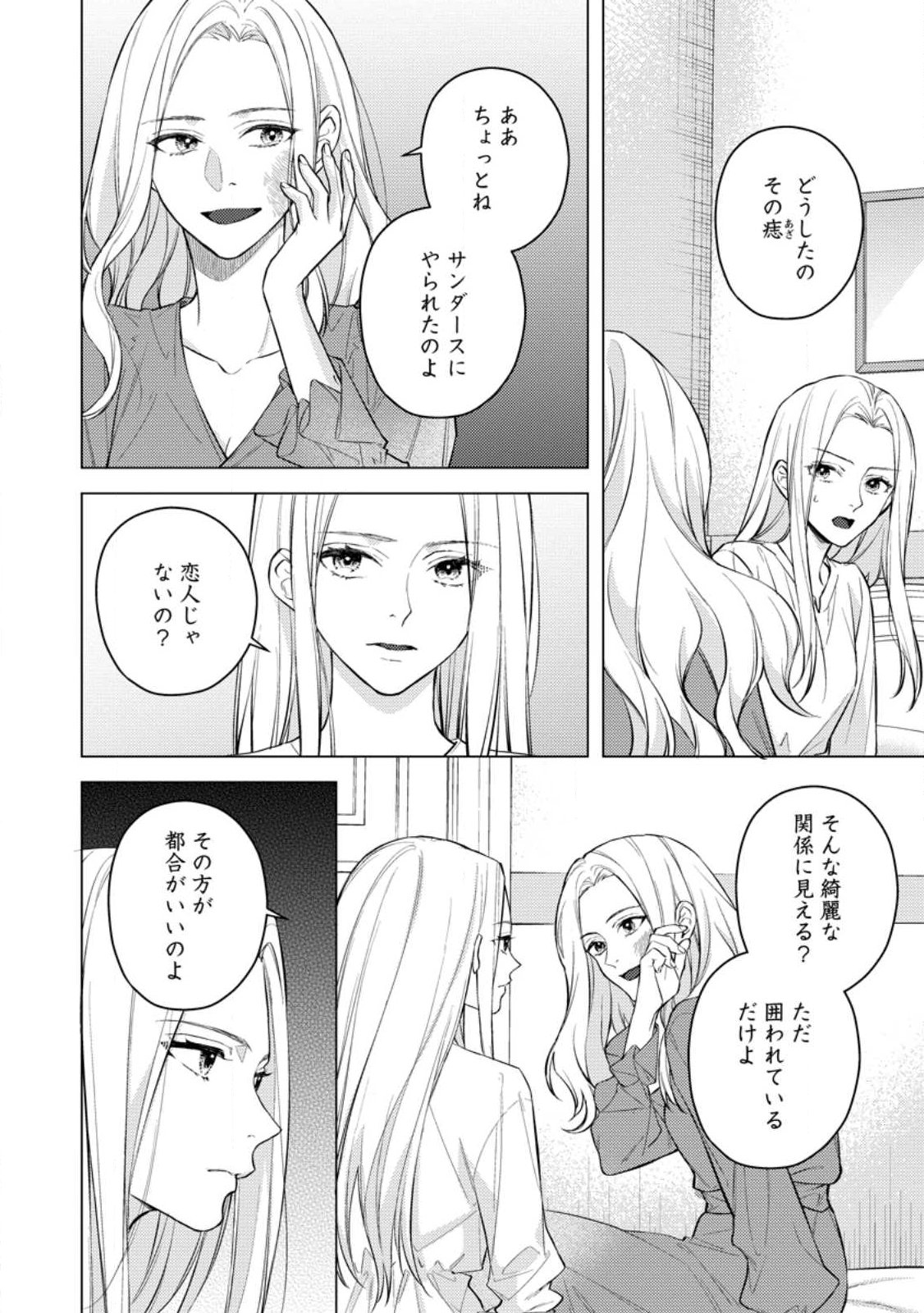 ヴェールの聖女 ヴェールの聖女 醜いと誤解された聖女、イケメン護衛騎士に溺愛される 第27.2話 - Page 9