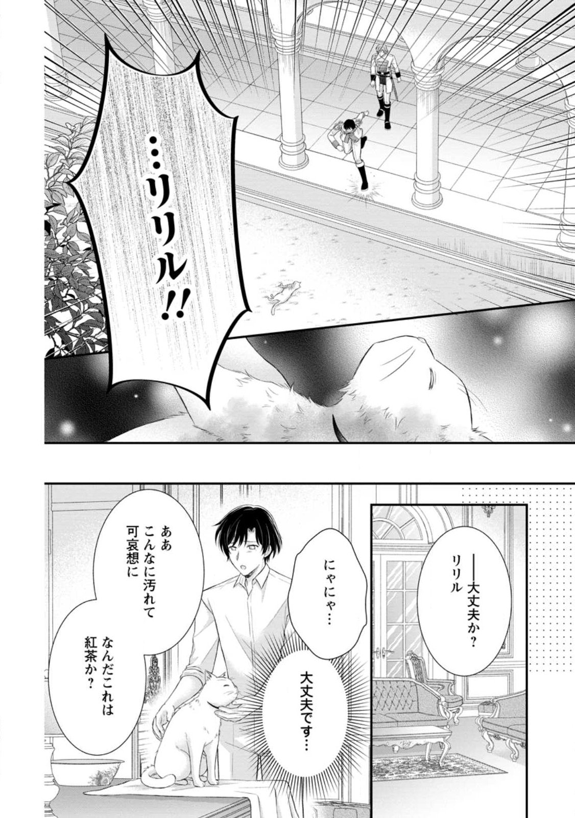 呪いで猫にされた悪女、王太子に拾われる。 第21.2話 - Page 2