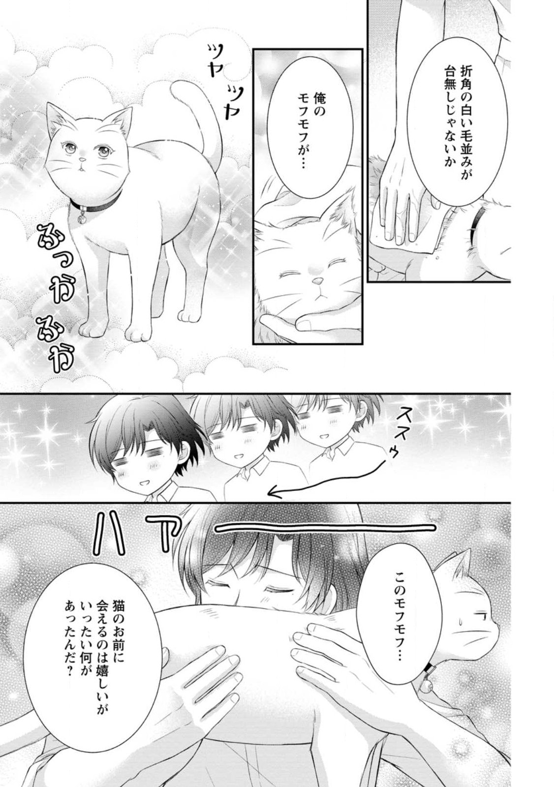 呪いで猫にされた悪女、王太子に拾われる。 第21.2話 - Page 3
