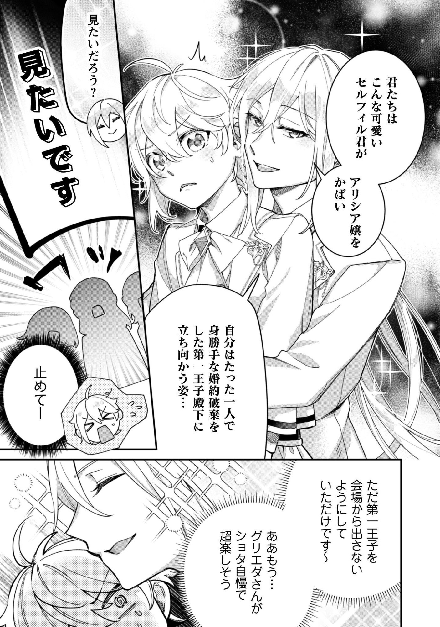 ハイブルク家三男は小悪魔ショタです 第14.1話 - Page 12