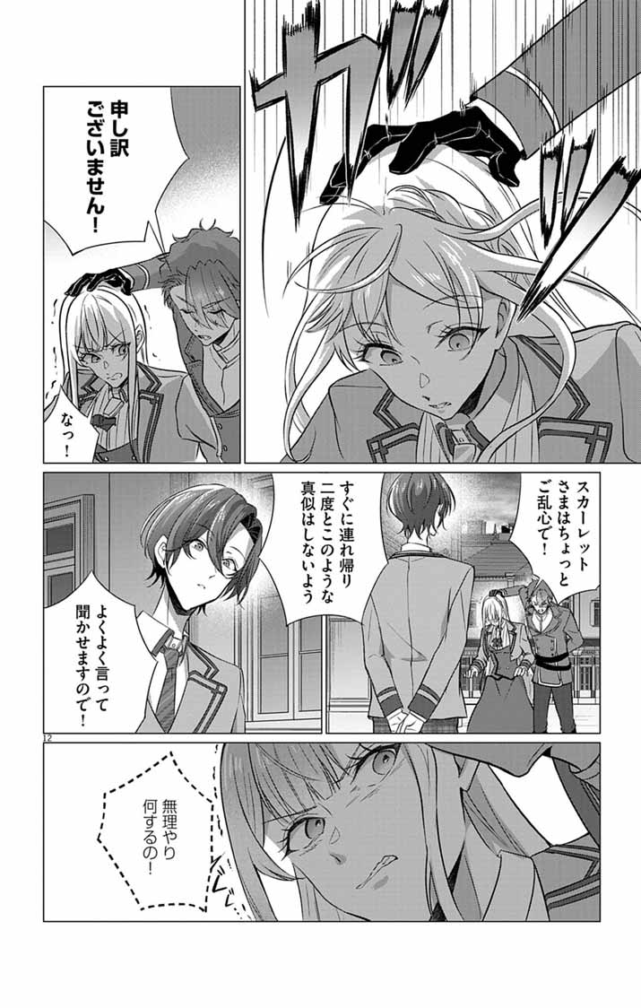 傾国の美姫はステータス変更で素手喧嘩無敗になりました 第13話 - Page 12
