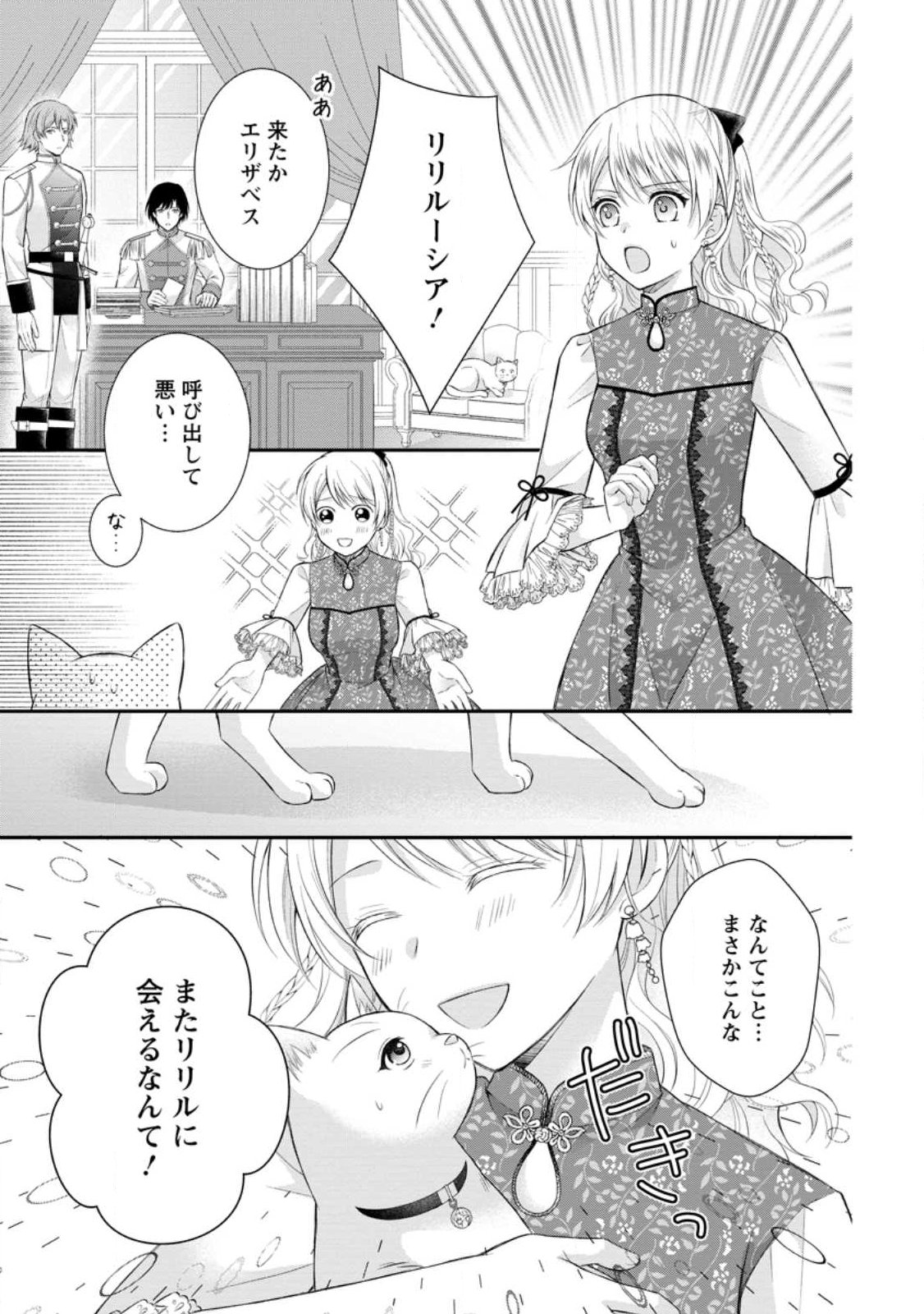 呪いで猫にされた悪女、王太子に拾われる。 第21.3話 - Page 3