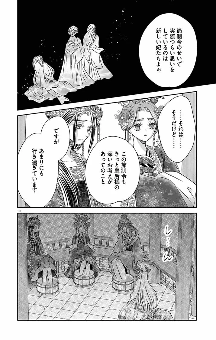 皇弟殿下の薬湯妃～初恋の人との駆け落ち先は後宮でした～ 第12話 - Page 10