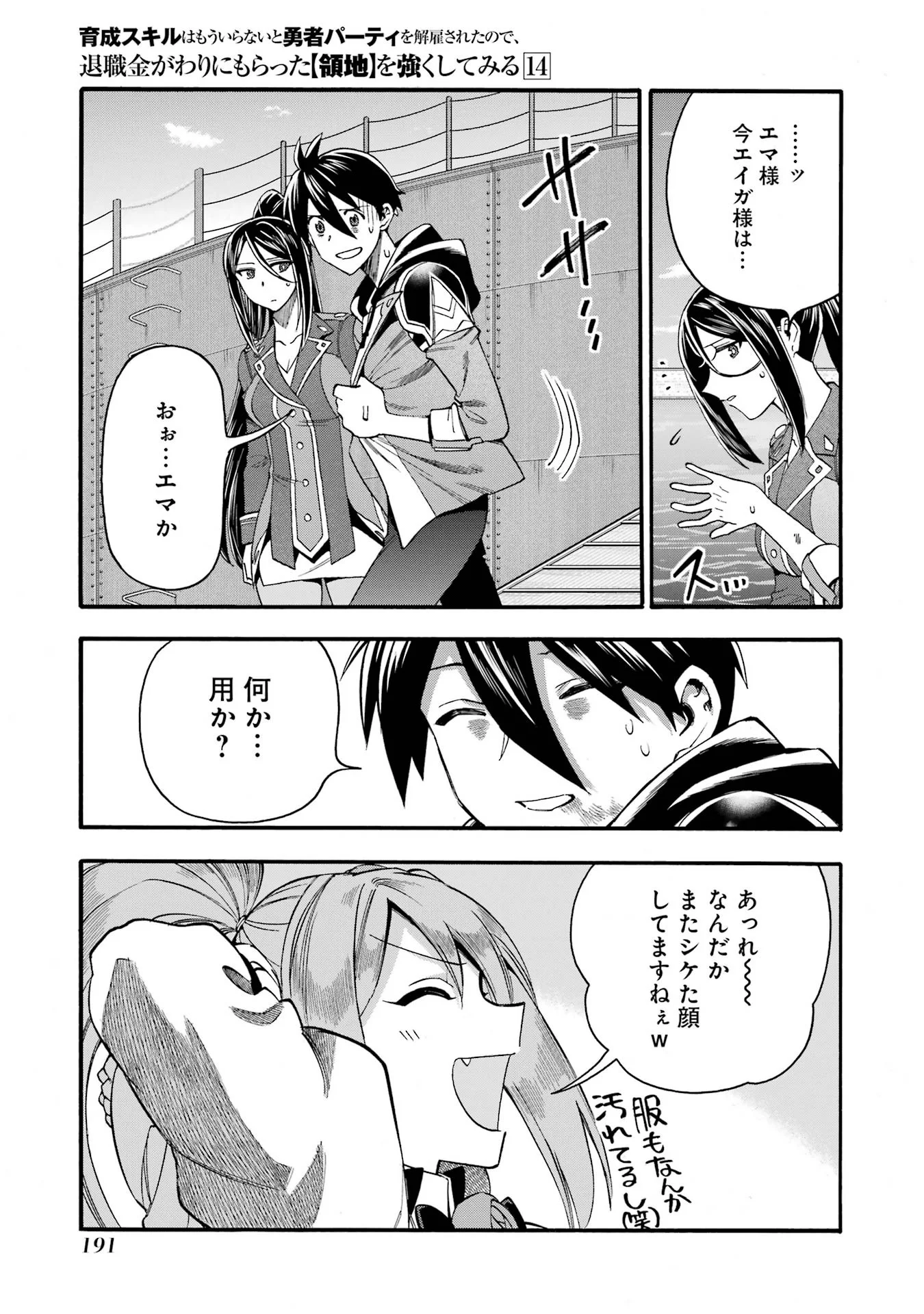 育成スキルはもういらないと勇者パーティを解雇されたので、退職金がわりにもらった【領地】を強くしてみる 第70話 - Page 19