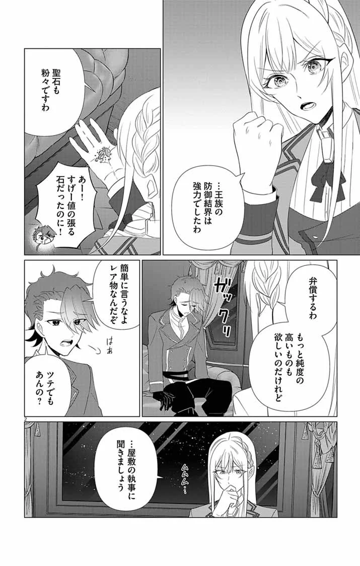 傾国の美姫はステータス変更で素手喧嘩無敗になりました 第14話 - Page 2
