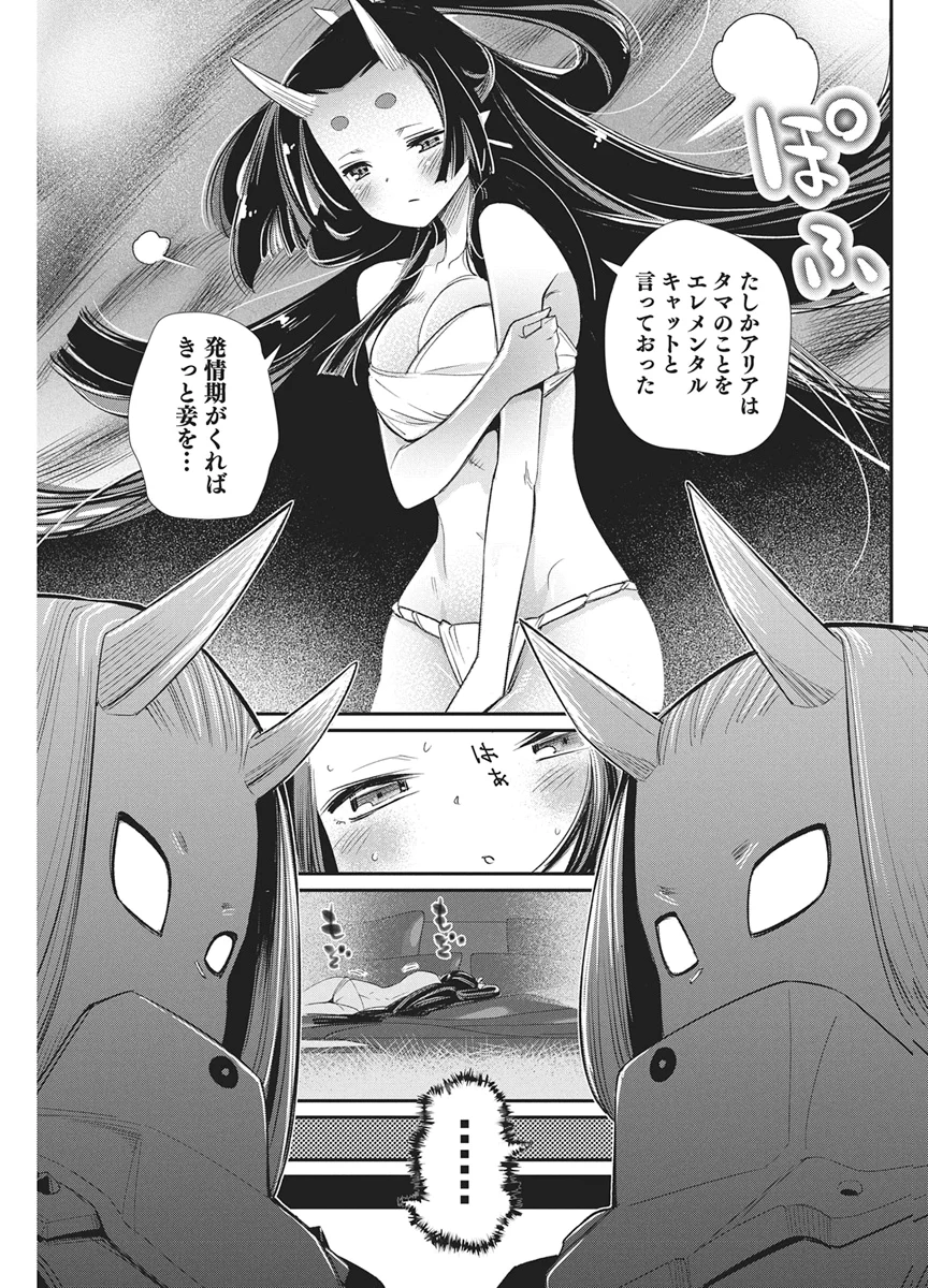 ランクモンスターの《ベヒーモス》だけどネコと間違われてエルフ娘の騎士として暮らしています 第90話 - Page 15